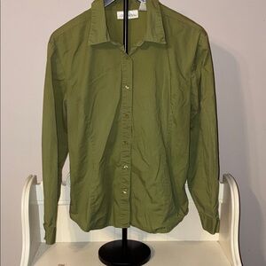 Chadwicks Sage Green Button Down Shirt